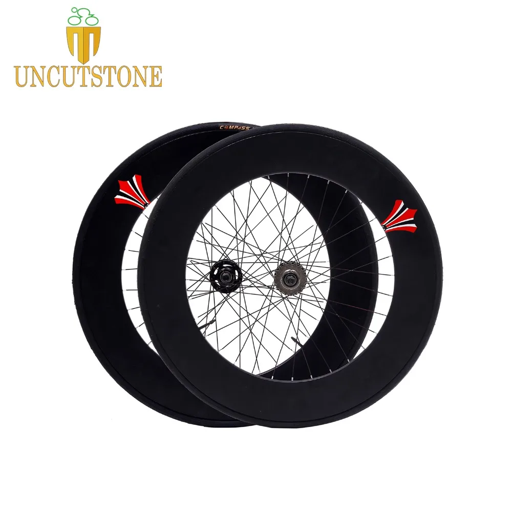 Fixed Gear bike wheel Track bike 90mm RIM aluminum alloy wheelset road bike 700C wheel rim fixie bike lip-flop wheel with tire
Fixed Gear bike wheel Track bike 90mm RIM aluminum alloy wheelset road bike 700C wheel rim fixie bike lip-flop wheel with tire