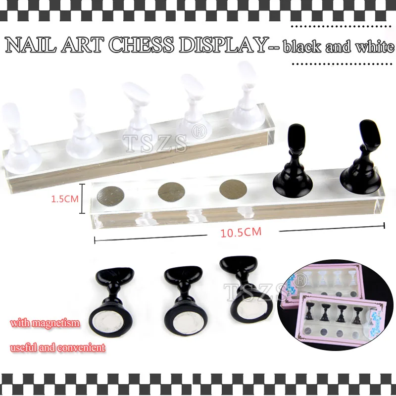1Pcs/lot Nail Polish Display Bar Chess Board Magnetic Nail Tip Practice Stand Stuck Holder
1Pcs/lot Nail Polish Display Bar Chess Board Magnetic Nail Tip Practice Stand Stuck Holder