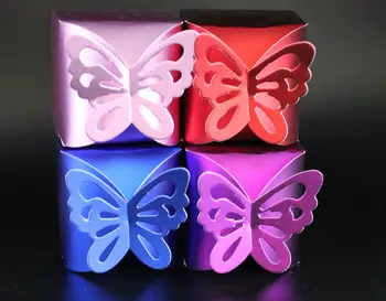 100 pcs Hot! Shinning Aluminum Foil Papercard Butterfly Style Wedding Favors Chocolate Candy Boxes Gift Box / Handmade Soap Box
100 pcs Hot! Shinning Aluminum Foil Papercard Butterfly Style Wedding Favors Chocolate Candy Boxes Gift Box / Handmade Soap Box