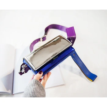 metallic Microfiber Synthetic Leather small bag mini box candy colour PU paint material shoulder bags
metallic Microfiber Synthetic Leather small bag mini box candy colour PU paint material shoulder bags