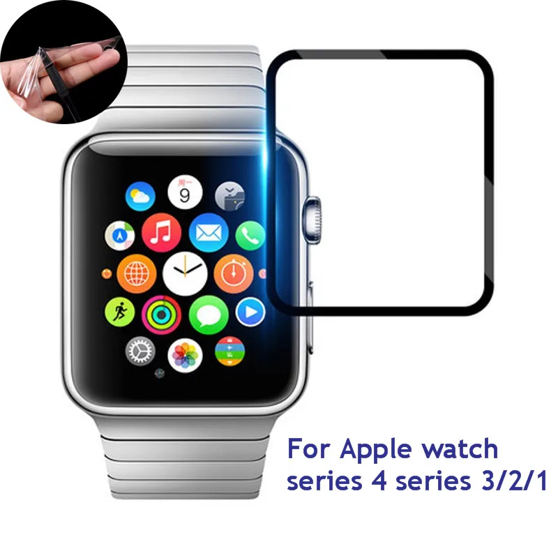2pcs TPU Protective Film for Apple Watch for IWatch Series 4 3 2 1 40/44/38/42mm Watch Soft Film for IWatch Smart Accessory
2pcs TPU Protective Film for Apple Watch for IWatch Series 4 3 2 1 40/44/38/42mm Watch Soft Film for IWatch Smart Accessory