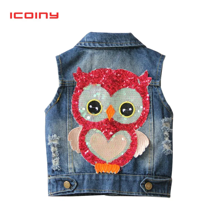 Girl Waistcoat Spring Autumn Kids Vest Jacket 2019 Flower Butterfly Embroidered Denim Vest Child Clothes Girls Clothes 2-7 Years
Girl Waistcoat Spring Autumn Kids Vest Jacket 2019 Flower Butterfly Embroidered Denim Vest Child Clothes Girls Clothes 2-7 Years