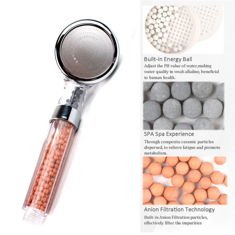 Bathroom Shower Head 8cm High Pressure Boosting Water Saving Rain Shower Filter Balls Beads rainfall shower head
Bathroom Shower Head 8cm High Pressure Boosting Water Saving Rain Shower Filter Balls Beads rainfall shower head