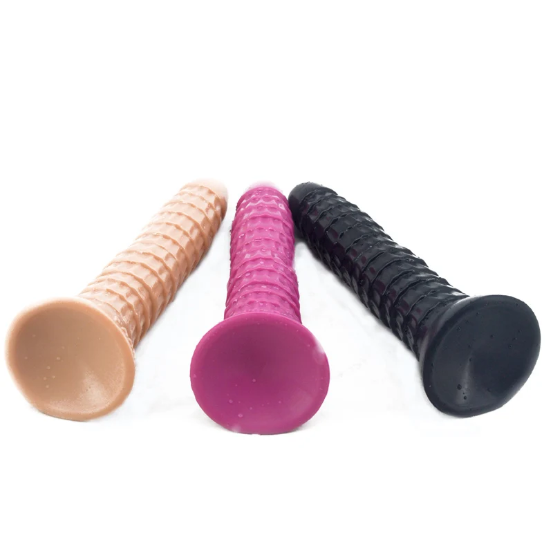 Length 26.5cm Silicone Dildo Insert Vagina Stimulator Erotic Do Use Lube Good quality -G132 Adult Sex Toys For Woman and man