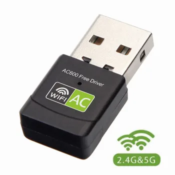 600Mbps Mini USB Wifi Adapter 2.4G 5G Dual Band Free Driver Network Card Wi-fi USB Ethernet Dongle 802.11n/g/a/ac Wholesale Lot
600Mbps Mini USB Wifi Adapter 2.4G 5G Dual Band Free Driver Network Card Wi-fi USB Ethernet Dongle 802.11n/g/a/ac Wholesale Lot