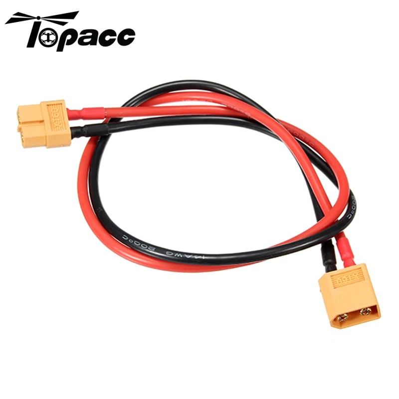 Hot Sale 400mm 14AWG Silicone Wire XT60 Female Plug To XT60 Male Plug Adapter Connector
Hot Sale 400mm 14AWG Silicone Wire XT60 Female Plug To XT60 Male Plug Adapter Connector