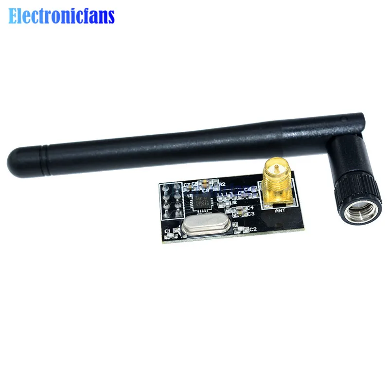2.4G NRF24L01+PA+LNA SMA Antenna Wireless Transceiver 1100-Meter Distance Microcontroller Module For Arduino
2.4G NRF24L01+PA+LNA SMA Antenna Wireless Transceiver 1100-Meter Distance Microcontroller Module For Arduino