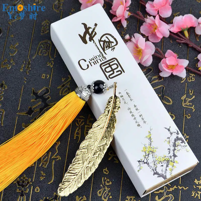 Bookmarks Creative Chinese Retro Classical Metal Feathers Brass Box Gift Stationery Factory Wholesale Metal BookMarks M010
Bookmarks Creative Chinese Retro Classical Metal Feathers Brass Box Gift Stationery Factory Wholesale Metal BookMarks M010