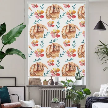 MOMO Roller Shades Blinds Blackout Water-Proof Window Curtains Roller Blinds Thermal Insulated Fabric Custom Size Animal 12
MOMO Roller Shades Blinds Blackout Water-Proof Window Curtains Roller Blinds Thermal Insulated Fabric Custom Size Animal 12