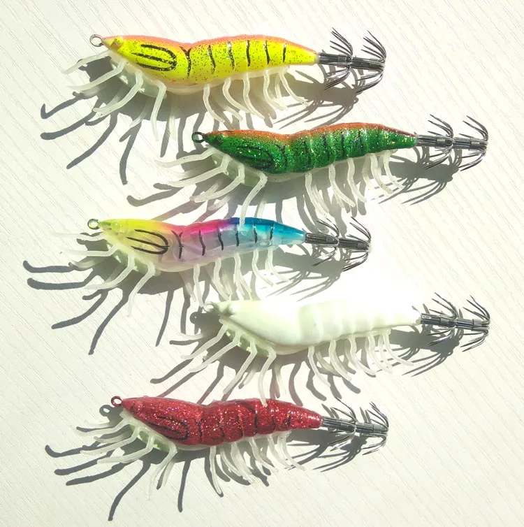 5pcs 10.5cm/15g squid jigs fishing squid lures Hard fishing lure mixed 5 colors strong fishing hook
5pcs 10.5cm/15g squid jigs fishing squid lures Hard fishing lure mixed 5 colors strong fishing hook