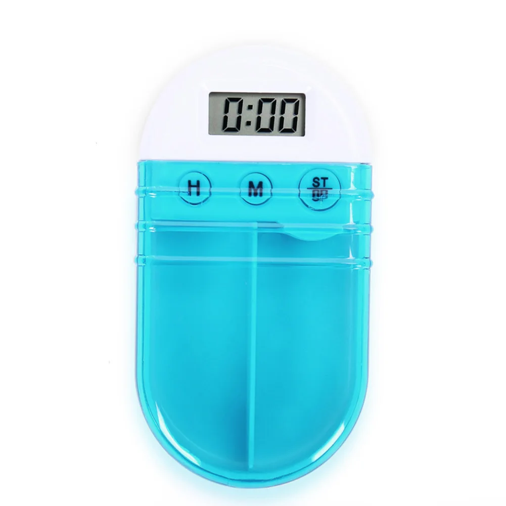 Portable Electronic Timed Reminder For Older Medical Box Pill Case Medical Kit Timing Remind 2 Compartments Container Organizer
Portable Electronic Timed Reminder For Older Medical Box Pill Case Medical Kit Timing Remind 2 Compartments Container Organizer