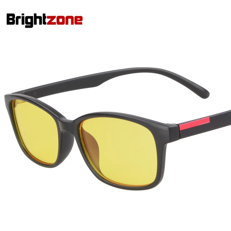 

Brightzone Anti Blue Rays Computer Goggles Reading Glasses Radiation-resistant Computer Gaming Glasses Black With Case 5020