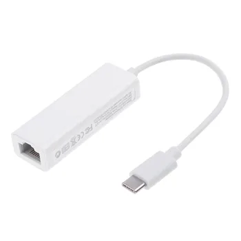 USB 3.1 Type-C Ethernet Adapter USB-C to RJ45 Lan Network Card Adapter for Macbook Laptop Notebook Computer PC
USB 3.1 Type-C Ethernet Adapter USB-C to RJ45 Lan Network Card Adapter for Macbook Laptop Notebook Computer PC