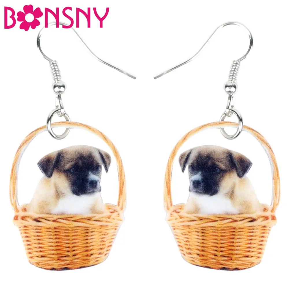 Bonsny Statement Acrylic Basket Of Cute Puppy Dog Earrings Dangle Drop Fashion Elegant Jewelry For Women Girls Teens Gift Charms
Bonsny Statement Acrylic Basket Of Cute Puppy Dog Earrings Dangle Drop Fashion Elegant Jewelry For Women Girls Teens Gift Charms