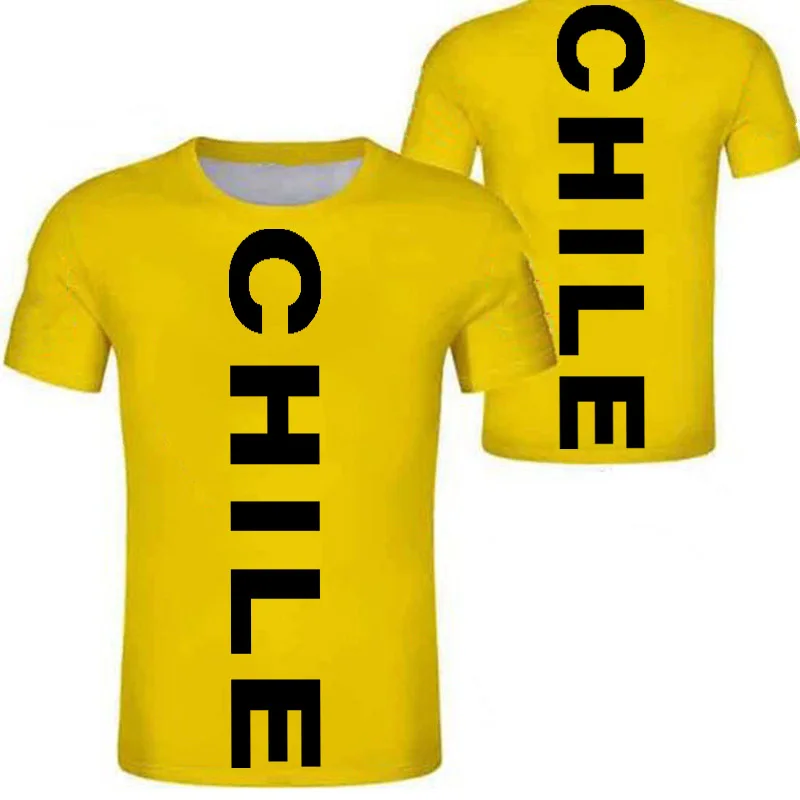 CHILE male youth diy free custom made name number chl t shirt nation flag cl chilean spanish college print photo boy clothes
CHILE male youth diy free custom made name number chl t shirt nation flag cl chilean spanish college print photo boy clothes