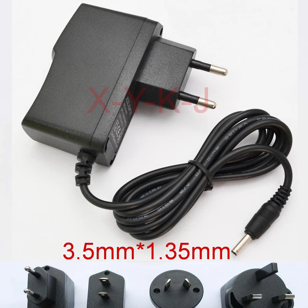 

1PCS 5V 1.2A 1.3A 1.4A 1.5A 1.6A 2A AC 100V-240V Converter Switching power adapter Supply EU US AU UK Plug DC 3.5mm x 1.35mm