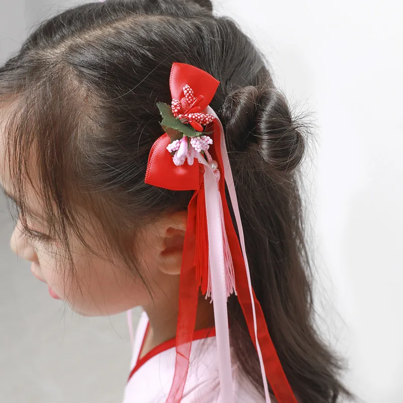 2pcs/lot New Year Design Flower Tassels Hair Clips Chinese Tranditional Hairpins Children Girl Hair Accessories
2pcs/lot New Year Design Flower Tassels Hair Clips Chinese Tranditional Hairpins Children Girl Hair Accessories