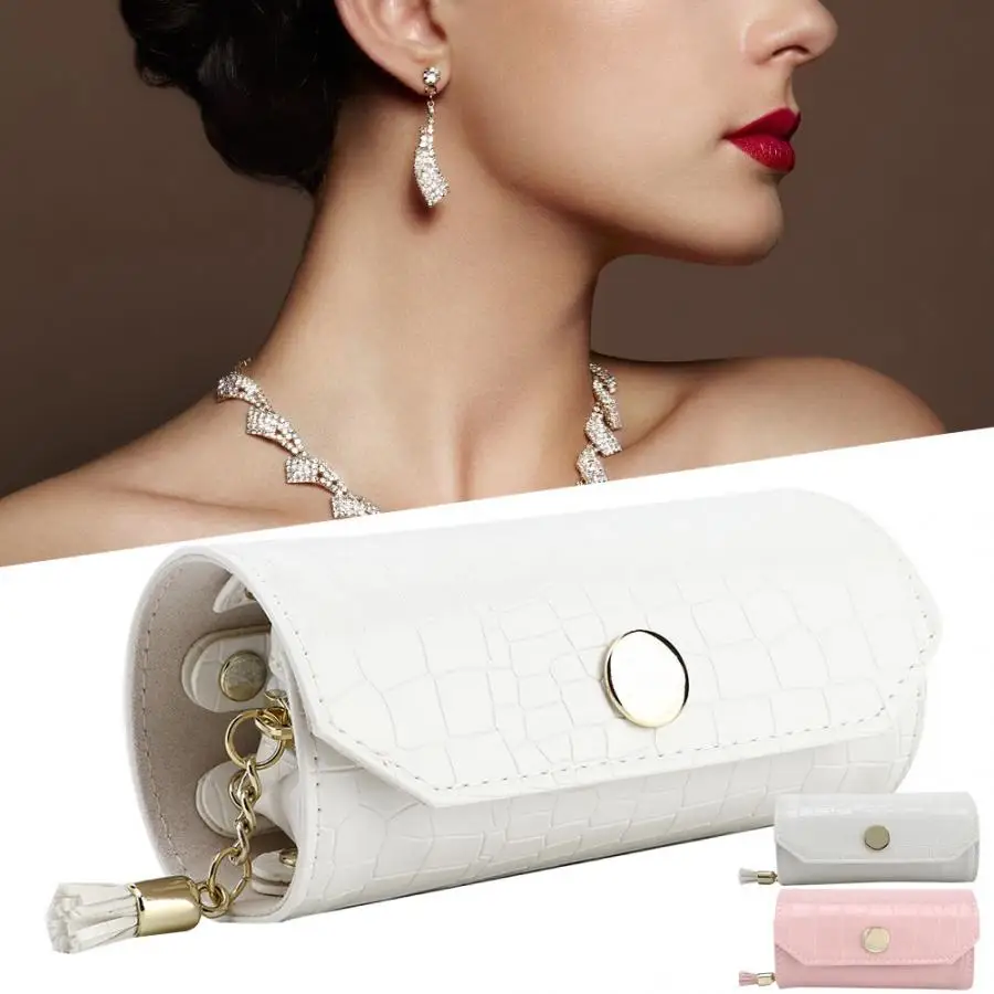 PU Leather Jewelry Storage Bag Case Portable Earrings Ring Necklace Bracelet Organizer for Home Travel Bag Jewelry Display Box
PU Leather Jewelry Storage Bag Case Portable Earrings Ring Necklace Bracelet Organizer for Home Travel Bag Jewelry Display Box