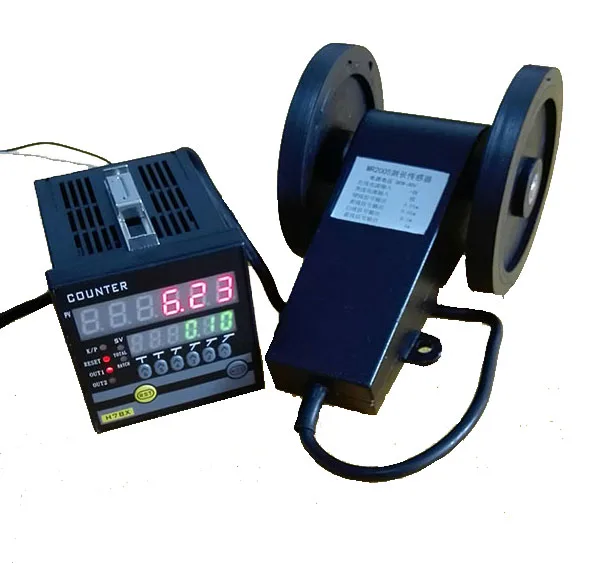 Electronic Digital Display Counter Meter, Roller Type Addition and Subtraction Reversible, Cloth Measurement Length H7JC2+MR2005
Electronic Digital Display Counter Meter, Roller Type Addition and Subtraction Reversible, Cloth Measurement Length H7JC2+MR2005