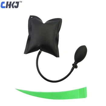 CHKJ Black Locksmith Tools Supplies Pump Wedge Auto Air Wedge Airbag Lock Pick Set Professional Open Car Door Lock Window Tools