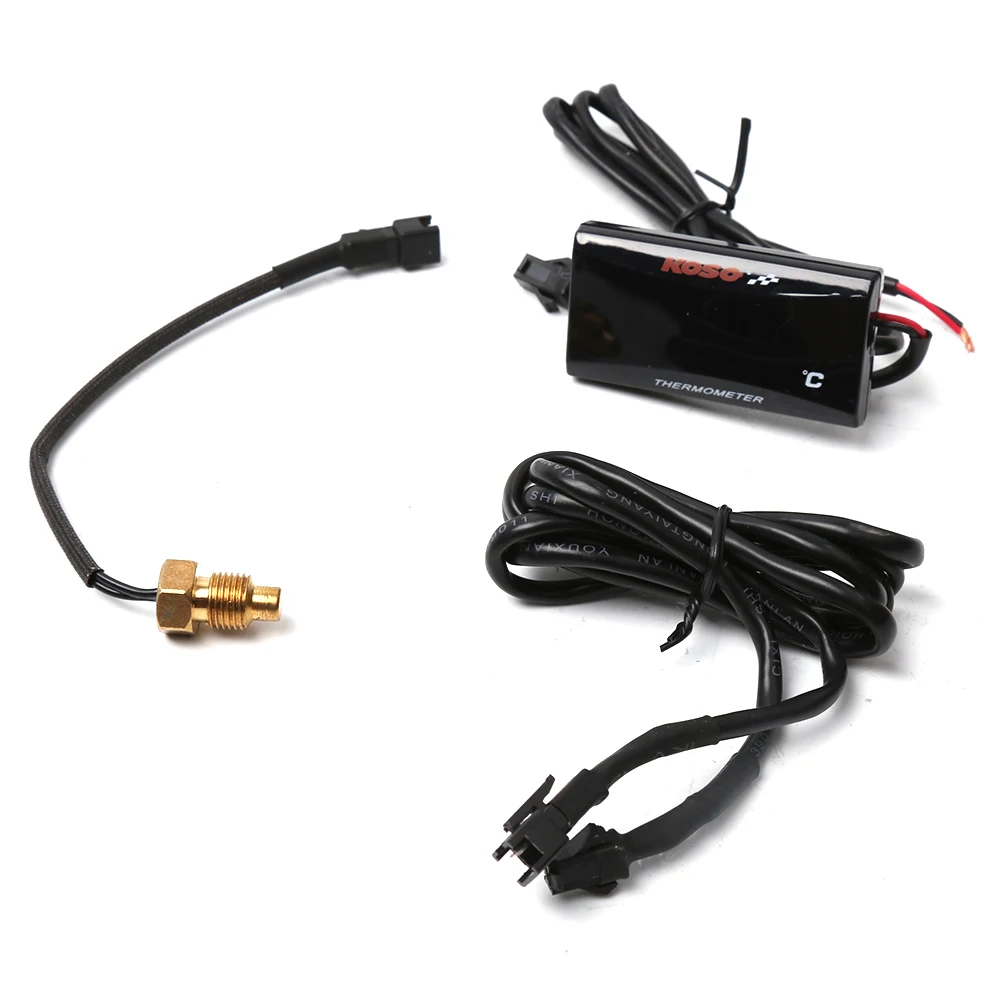 RedBlue Universal Motorcycle Accessories Instruments Thermometer Water Temp Temperature Gauge Meter For Racing Scooter (7)