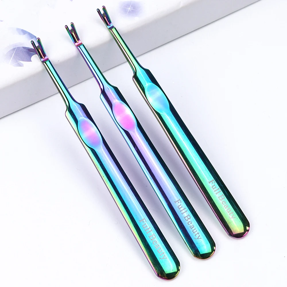 1pcs Chameleon Cuticle Pusher Remover Stainless Steel Pusher Nail Rainbow Trimmer Cuticle Removal Manicure Tool Stick LAFB#4
1pcs Chameleon Cuticle Pusher Remover Stainless Steel Pusher Nail Rainbow Trimmer Cuticle Removal Manicure Tool Stick LAFB#4