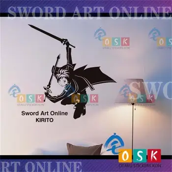 Sword God Kirito wall stickers Asia Sna Knight animation wall stickers waterproof body paste
Sword God Kirito wall stickers Asia Sna Knight animation wall stickers waterproof body paste