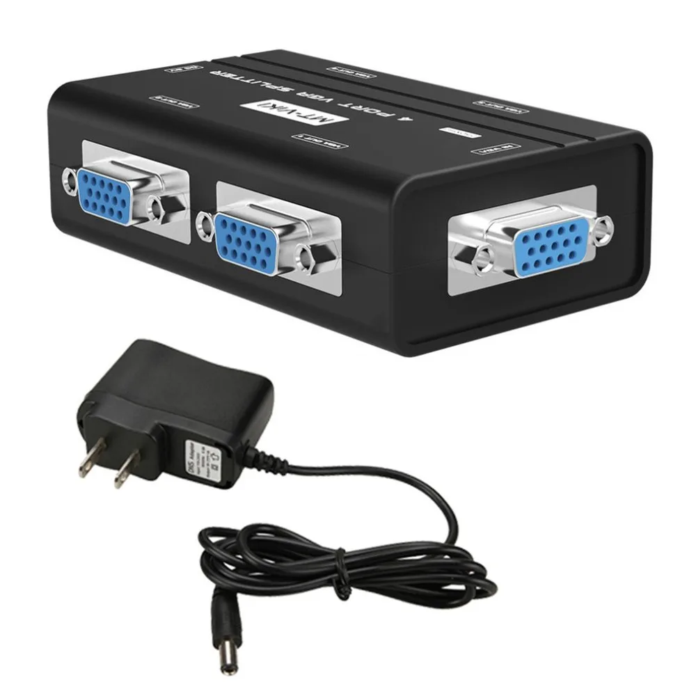 1 PC to 2 Port Monitor Switch Box RGB Splitter VGA Video LCD Splitter Box Adapter Monitor Support Hot Swap
1 PC to 2 Port Monitor Switch Box RGB Splitter VGA Video LCD Splitter Box Adapter Monitor Support Hot Swap