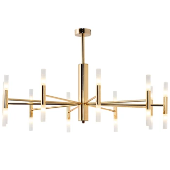 Modern LED Pendant light 20 head Hanging lamp gold plating acrylic shade hanglamp G9 3W LED lamp fashion nodric droplight
Modern LED Pendant light 20 head Hanging lamp gold plating acrylic shade hanglamp G9 3W LED lamp fashion nodric droplight