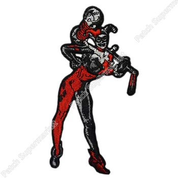 4.75" Harley Quinn DC Batman Comic Villain Gotham Joker Jester Movie TV Series Costume Embroidered Emblem applique iron on patch
4.75" Harley Quinn DC Batman Comic Villain Gotham Joker Jester Movie TV Series Costume Embroidered Emblem applique iron on patch