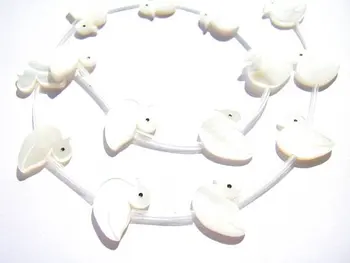 handmade 11x15mm full strand MOP shell mother of pearl duck animals white assortment jewelry beads
handmade 11x15mm full strand MOP shell mother of pearl duck animals white assortment jewelry beads
