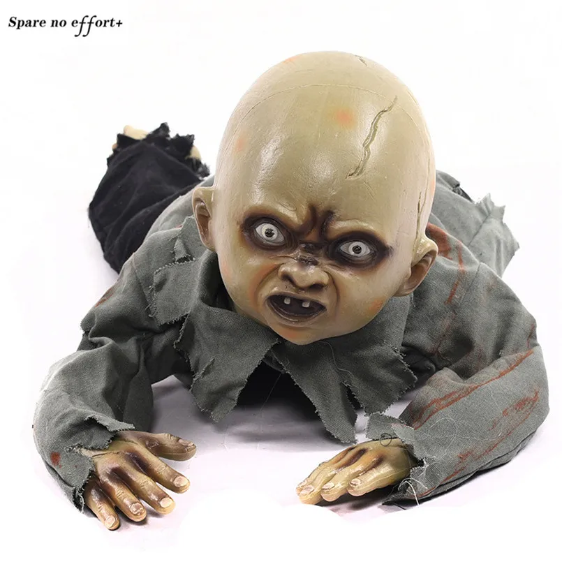 Halloween Decoration Horror House Props Scary Crawling Ghost Hounted Doll Electric Moving Toys with Sound Boneca Que Engatinha
Halloween Decoration Horror House Props Scary Crawling Ghost Hounted Doll Electric Moving Toys with Sound Boneca Que Engatinha