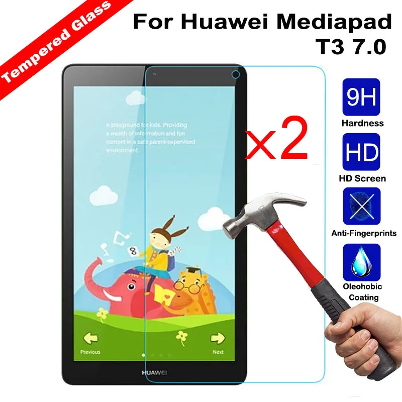 XSKEMP 2Pcs/Lot Safety Package Tempered Glass Screen Protector For Huawei Mediapad T3 7.0 Tablet Safety Protective Glass Film
XSKEMP 2Pcs/Lot Safety Package Tempered Glass Screen Protector For Huawei Mediapad T3 7.0 Tablet Safety Protective Glass Film