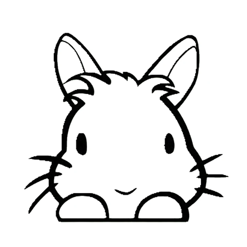 12.7cm*11.6cm Lovely Rabbit Cartoon Funny Car Decal Stickers Exterior Accessories Car Styling
12.7cm*11.6cm Lovely Rabbit Cartoon Funny Car Decal Stickers Exterior Accessories Car Styling