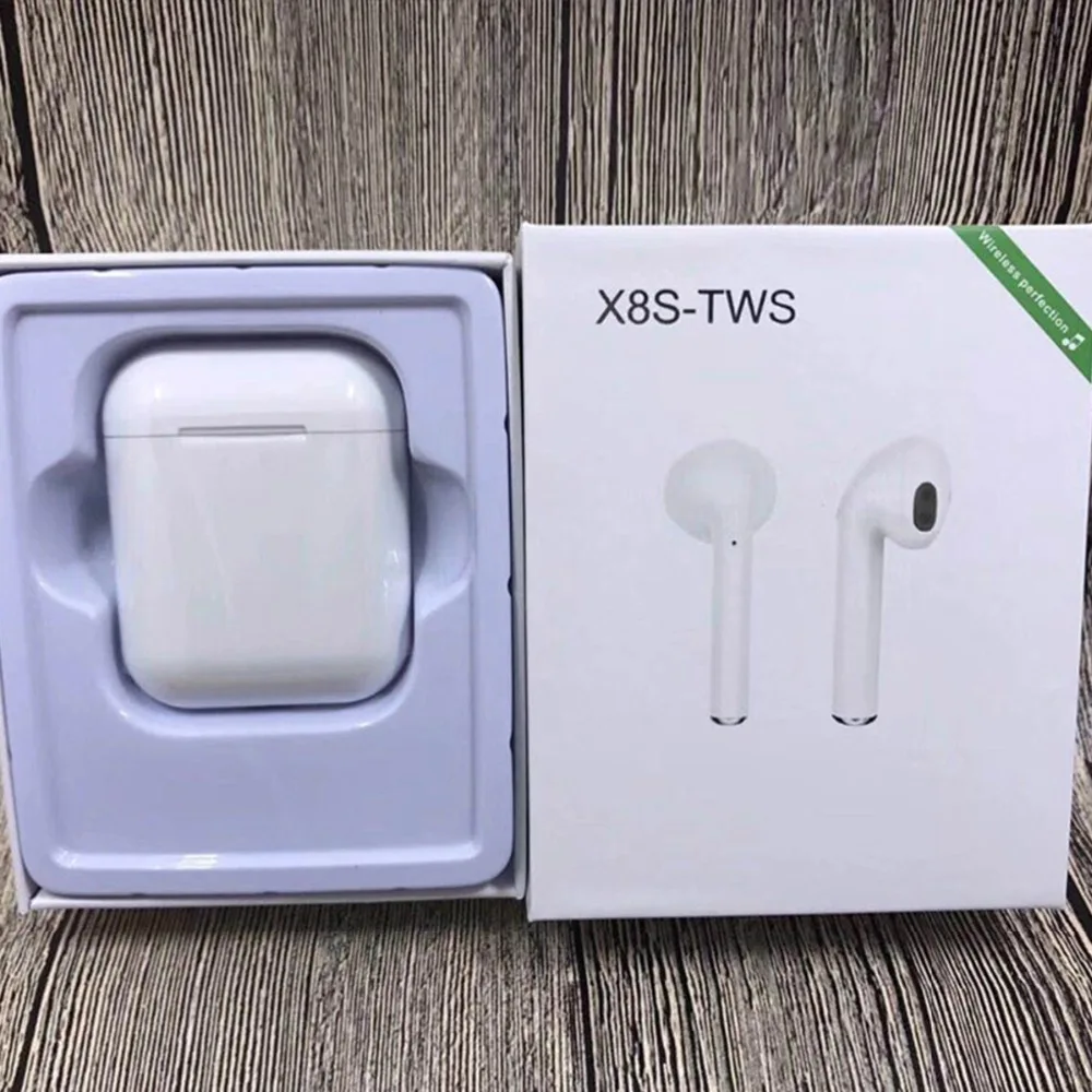 X8S mini tws earphone wireless earbuds V4.2 with charging case stereo sound For iphone Android
X8S mini tws earphone wireless earbuds V4.2 with charging case stereo sound For iphone Android