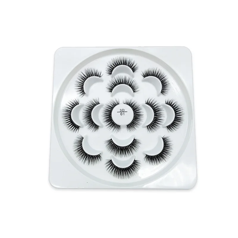 7 Pairs 3D Synthetic Hair False Eyelashes Lashes Thick Long Wispy Fluffy Handmade Cruelty-free Eyelash Makeup Tools
7 Pairs 3D Synthetic Hair False Eyelashes Lashes Thick Long Wispy Fluffy Handmade Cruelty-free Eyelash Makeup Tools