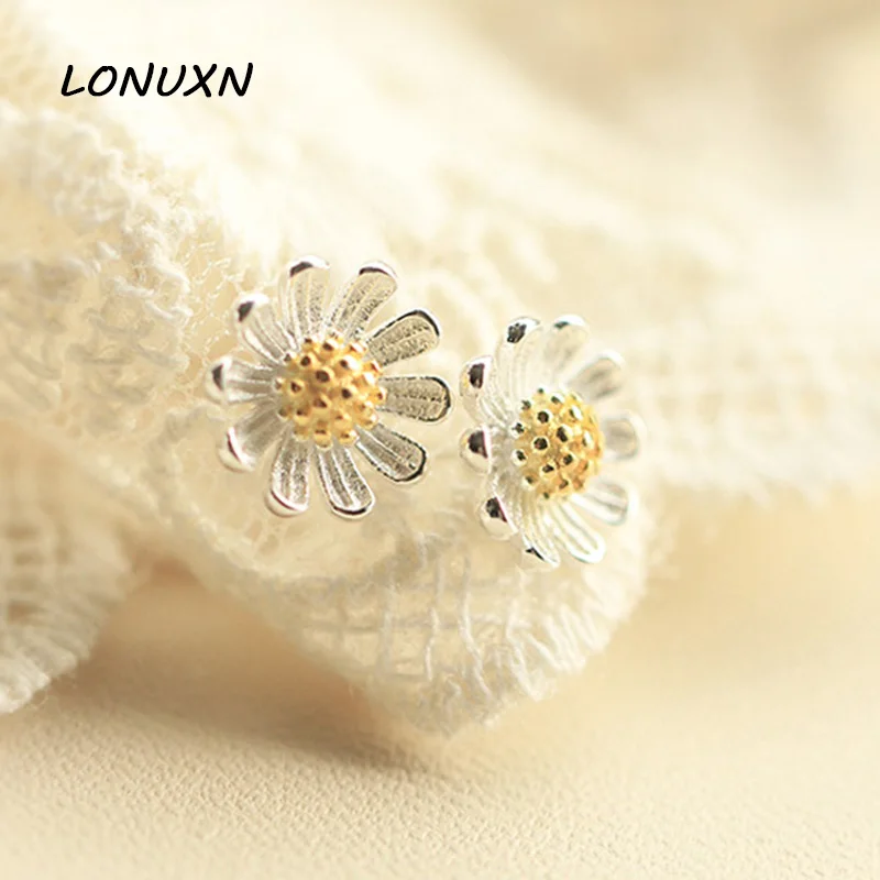100% pure Women 925 sterling silver jewelry brand earrings Little Daisy earrings Fashion jewelry, Bohemian a pair of earrings
100% pure Women 925 sterling silver jewelry brand earrings Little Daisy earrings Fashion jewelry, Bohemian a pair of earrings