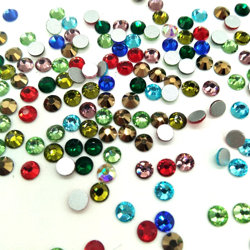 1440PCS/Pack SS3-SS10 Crystal AB Non Hotfix Flatback Rhinestones Nail Rhinestones For Nails 3D Nail Art Decoration Gems
1440PCS/Pack SS3-SS10 Crystal AB Non Hotfix Flatback Rhinestones Nail Rhinestones For Nails 3D Nail Art Decoration Gems