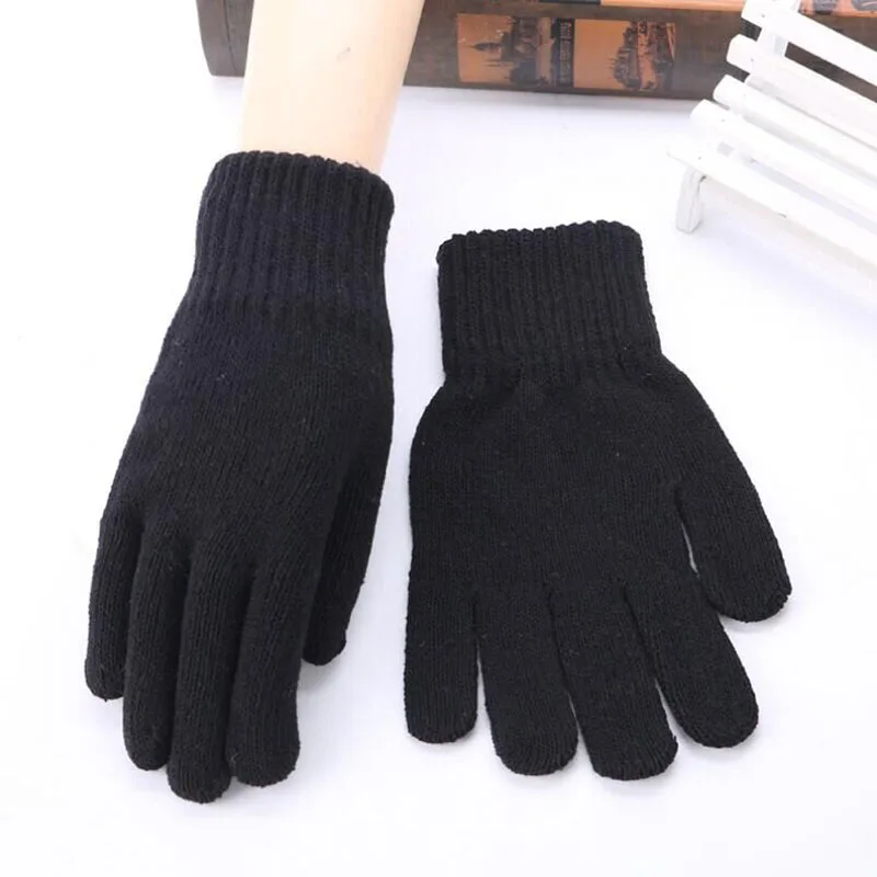 SUOGRY Men Gloves Knitted Anti-Slip High Quality Thicken Warm Gloves Winter Autumn Women Mitten
SUOGRY Men Gloves Knitted Anti-Slip High Quality Thicken Warm Gloves Winter Autumn Women Mitten