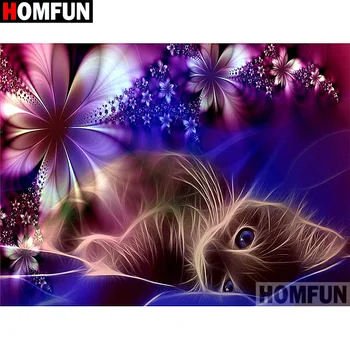 HOMFUN Full Square/Round Drill 5D DIY Diamond Painting "Animal cat" Embroidery Cross Stitch 5D Home Decor Gift A17023
HOMFUN Full Square/Round Drill 5D DIY Diamond Painting "Animal cat" Embroidery Cross Stitch 5D Home Decor Gift A17023