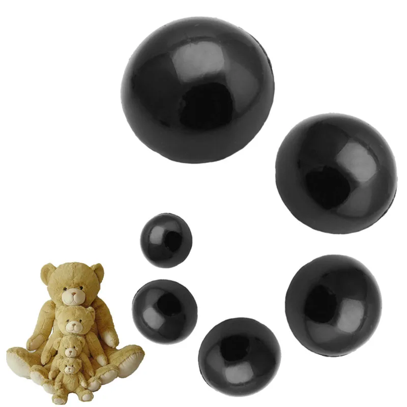100pcs Buttons Round Mushroom Domed Sewing Shank Black DIY Animal Eyes Toy DIY #0712
100pcs Buttons Round Mushroom Domed Sewing Shank Black DIY Animal Eyes Toy DIY #0712