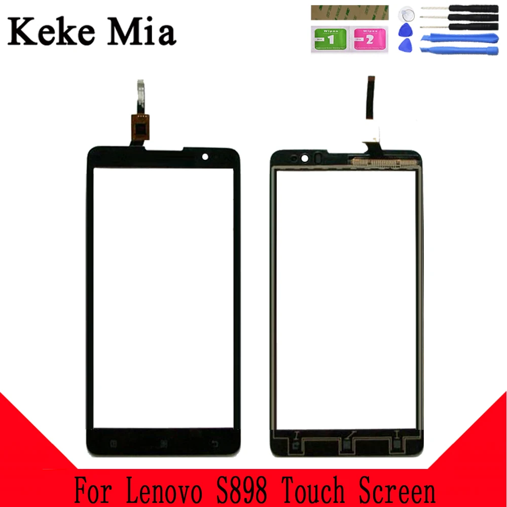 Keke Mia 5.3" Touch Screen For Lenovo S898 S898T Touch Glass Digitizer Panel Front Lens Sensor Capacitive Free Adhesive+Wipes
Keke Mia 5.3" Touch Screen For Lenovo S898 S898T Touch Glass Digitizer Panel Front Lens Sensor Capacitive Free Adhesive+Wipes