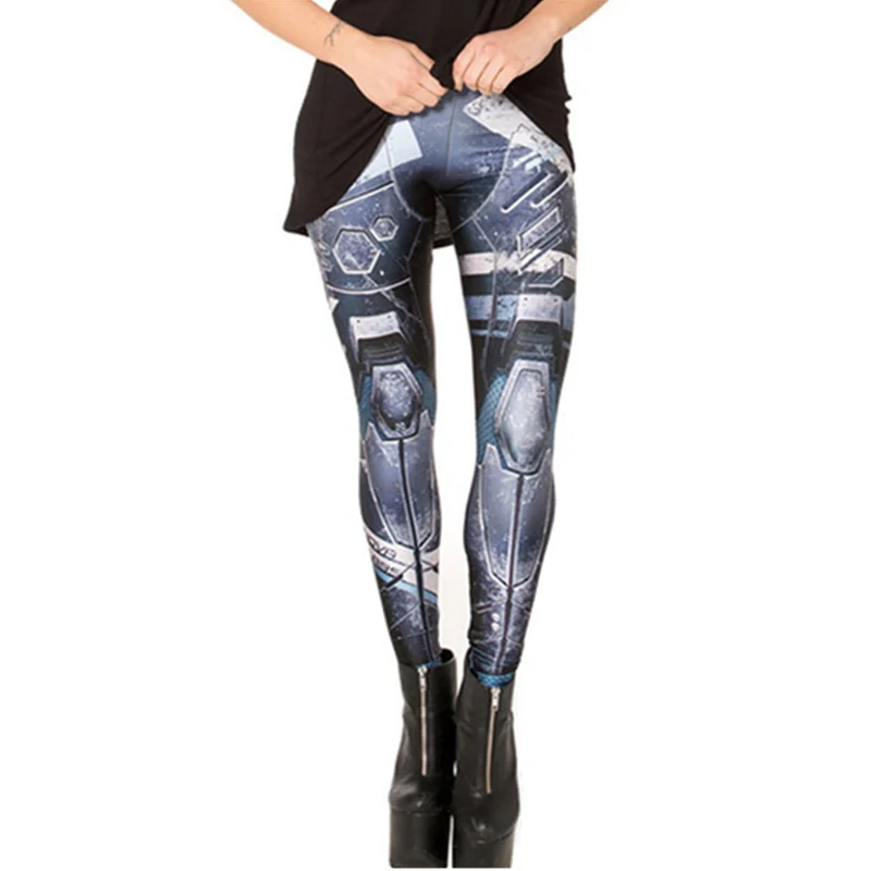 DOUBCHOW Womens Blue Robot Printing Leggings Pants 2018 Maiden Girls Shiny Spandex Stretchy Leggings Skinny Footless Plus Size
DOUBCHOW Womens Blue Robot Printing Leggings Pants 2018 Maiden Girls Shiny Spandex Stretchy Leggings Skinny Footless Plus Size