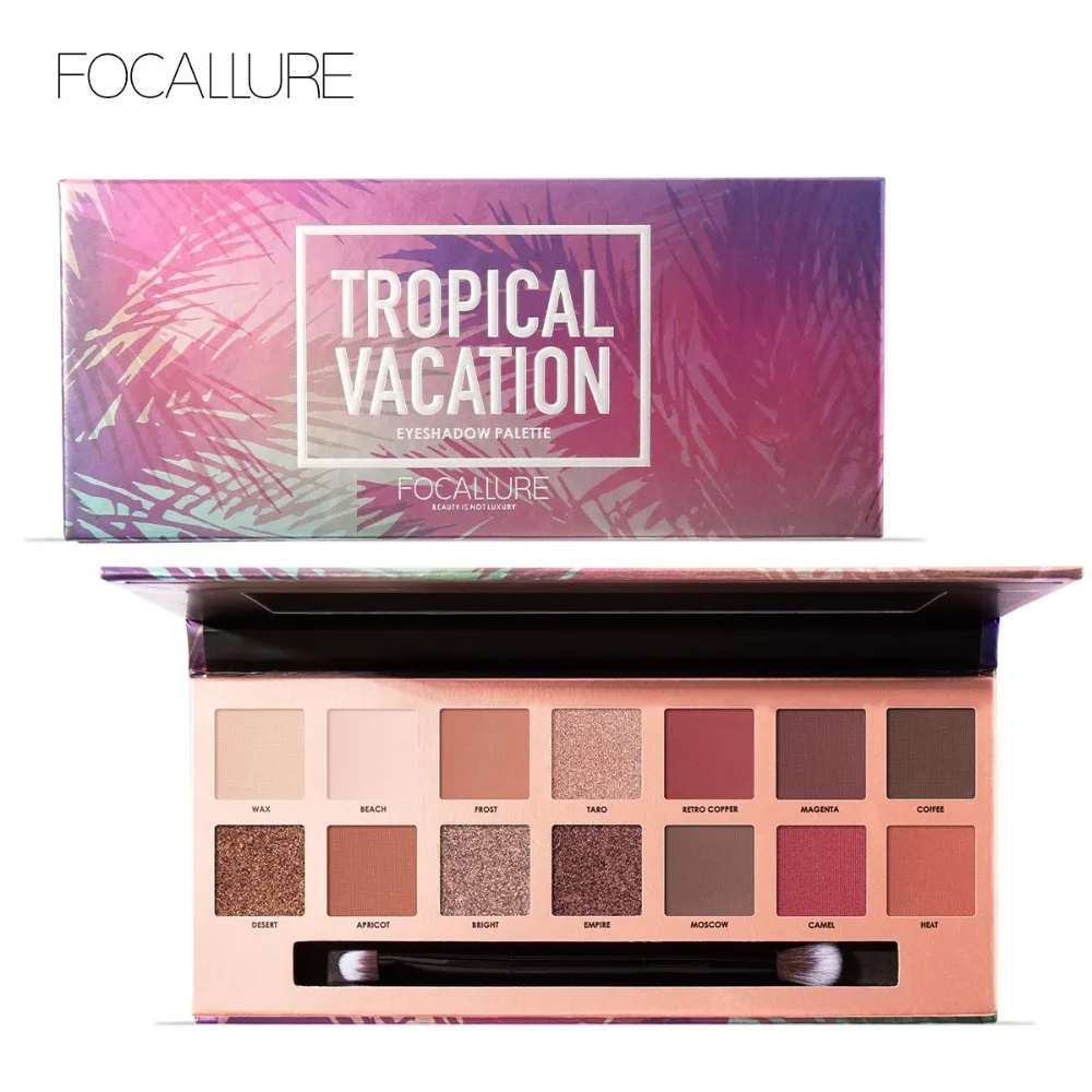 Focallure Eyeshadow with makeup brush Palette Shimmer Matte born to run Eye Shadow Shades With Mirror Brush
Focallure Eyeshadow with makeup brush Palette Shimmer Matte born to run Eye Shadow Shades With Mirror Brush