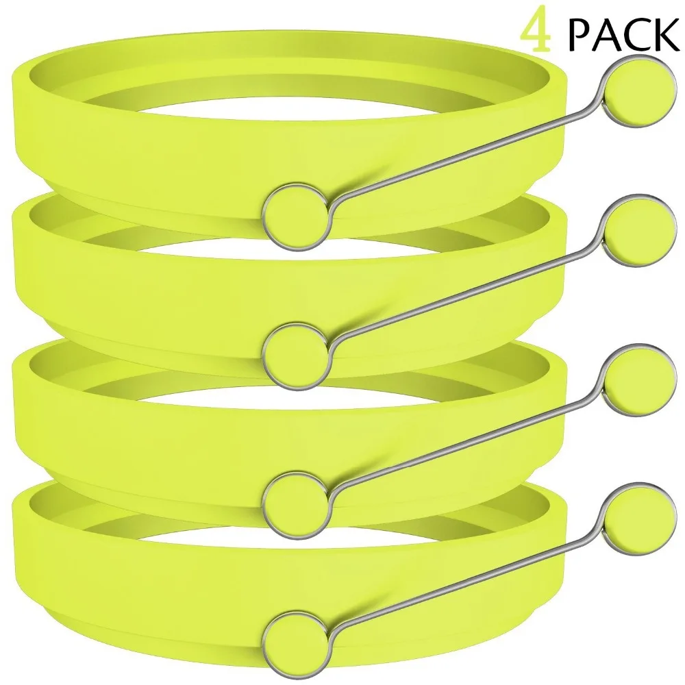 4Pcs Omelette Maker Mold Round Shape Silicone Nonstick Frying Egg Mould Shape Ring Pancake Rings Mold For Kitchen Cooking Mould
4Pcs Omelette Maker Mold Round Shape Silicone Nonstick Frying Egg Mould Shape Ring Pancake Rings Mold For Kitchen Cooking Mould