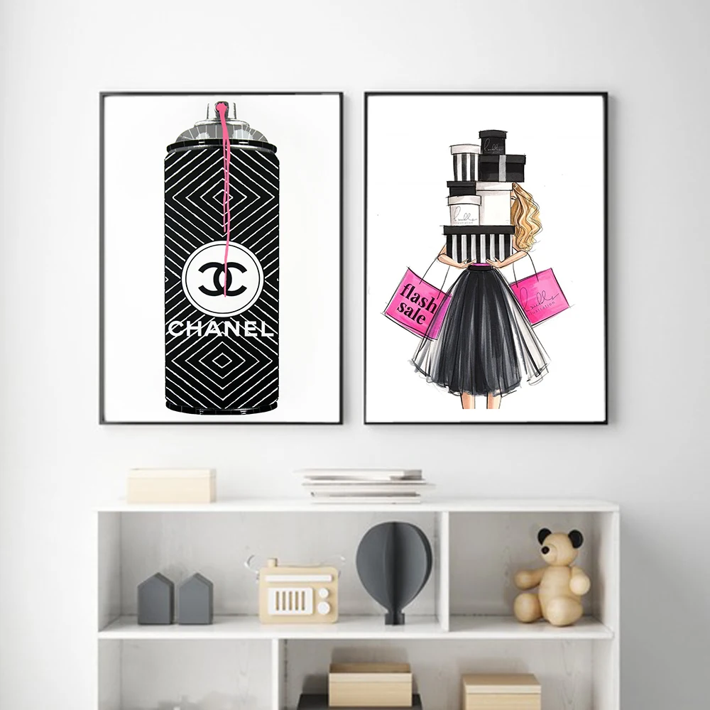 Cuadros Abstract Fashion Shopping Girls Wall Art Prints and Posters Poster Modern Canvas paintings For Living Room Decor
Cuadros Abstract Fashion Shopping Girls Wall Art Prints and Posters Poster Modern Canvas paintings For Living Room Decor