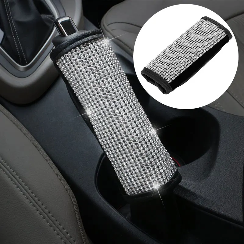 1PC Rhine stone Car Leather Handbrake Covers Gear Shifter Crystal Cover Auto Car Interior Protection Accessories For Women Girls
1PC Rhine stone Car Leather Handbrake Covers Gear Shifter Crystal Cover Auto Car Interior Protection Accessories For Women Girls