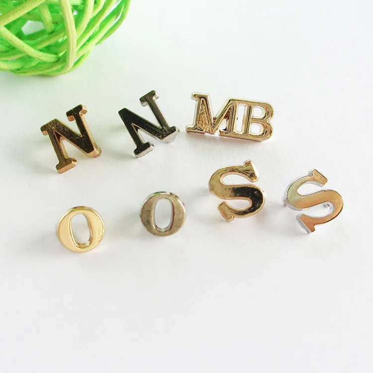 Alloy metal N O S & MB letters Initials combined Words personalized rivets buttons decorative ornaments 60pcs lot
Alloy metal N O S & MB letters Initials combined Words personalized rivets buttons decorative ornaments 60pcs lot