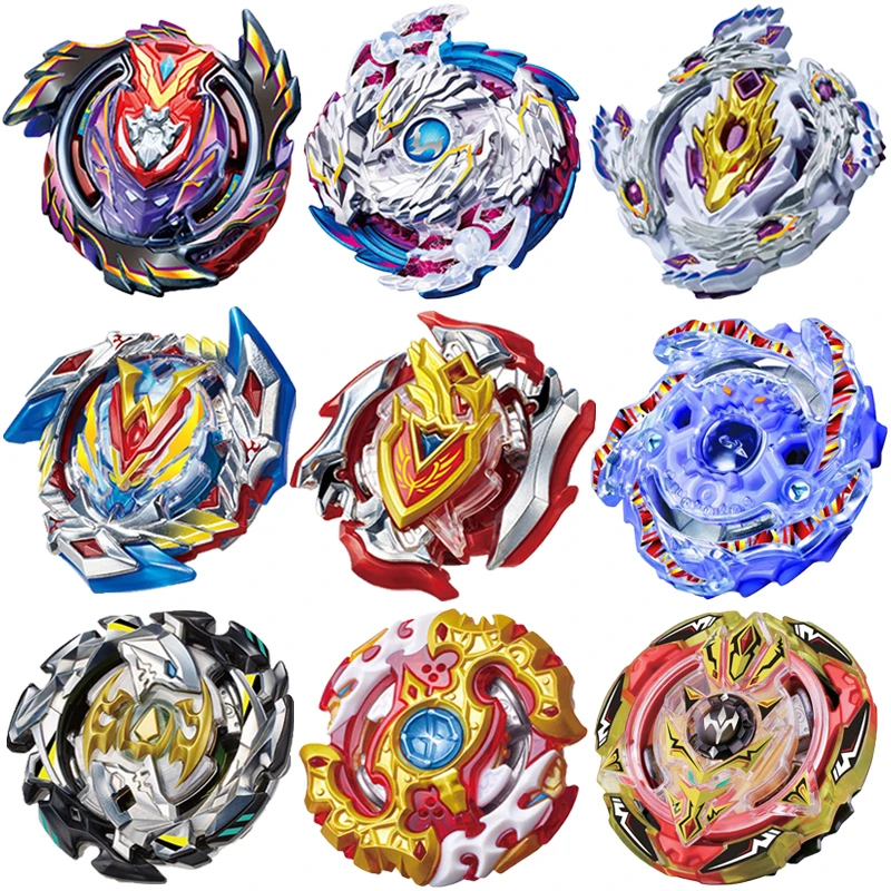 

Nieuwe Beyblade Burst Metal Fusion 4D Bayblade Metal Without Launcher- Box Bables Metal Fusion Spinning Top Toy Children Gift E