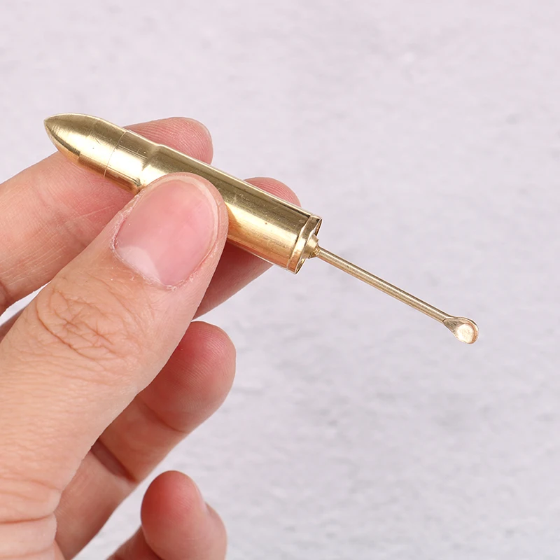 New Portable Ear Pick Spoon Keychain Couple Lovers Keyring Unisex Bullet Shape Earpick
New Portable Ear Pick Spoon Keychain Couple Lovers Keyring Unisex Bullet Shape Earpick